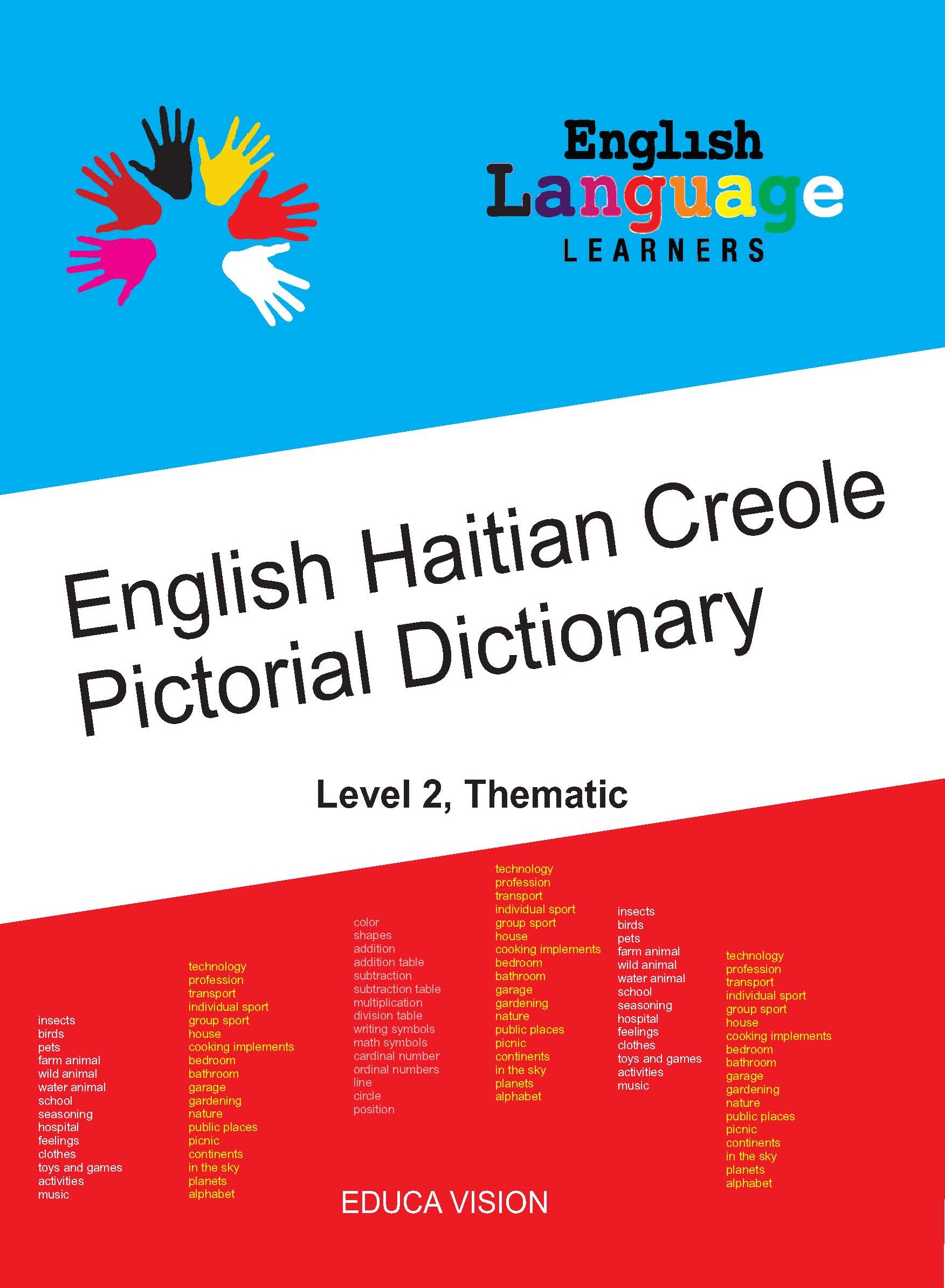 English Haitian Creole Pictorial Dictionary Level 2